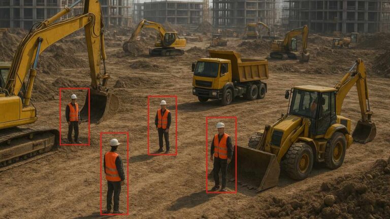 BG Bau WorkWarn Personenerkennung