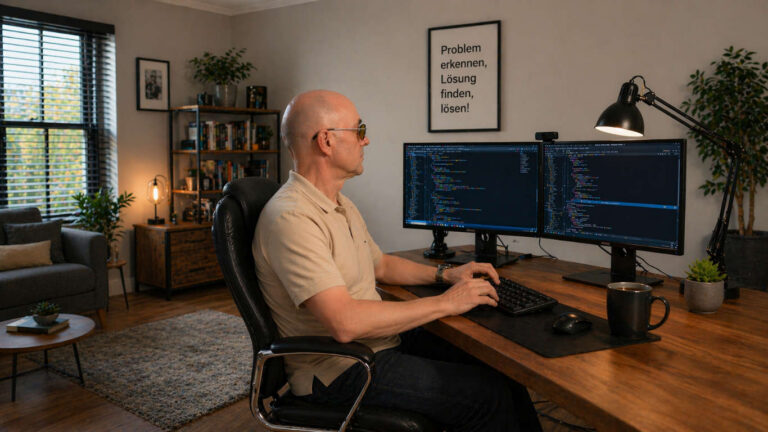 Ben Delarosa - Programmierer Im Büro